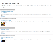 Tablet Screenshot of lpgperformancecar.blogspot.com