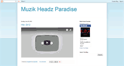 Desktop Screenshot of muzik-headz.blogspot.com