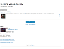 Tablet Screenshot of electricvenomagency.blogspot.com