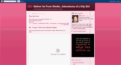 Desktop Screenshot of deliverusfromghetto.blogspot.com