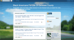 Desktop Screenshot of blackamericansforlife.blogspot.com
