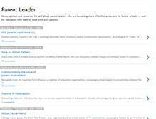 Tablet Screenshot of parentleaders.blogspot.com