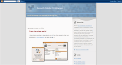Desktop Screenshot of kenneth-christiansen.blogspot.com
