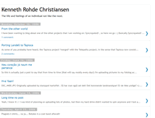 Tablet Screenshot of kenneth-christiansen.blogspot.com