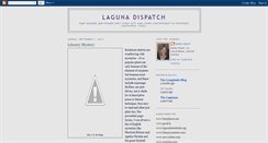 Desktop Screenshot of lagunadispatch.blogspot.com