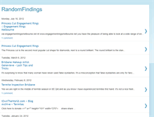 Tablet Screenshot of caths-random-findings.blogspot.com