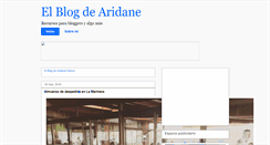 Desktop Screenshot of elblogdearidane.blogspot.com
