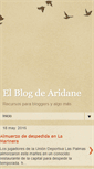 Mobile Screenshot of elblogdearidane.blogspot.com