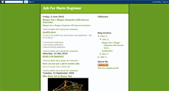 Desktop Screenshot of marinengineeringjob.blogspot.com