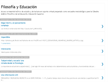 Tablet Screenshot of identidadfilosofiayeducacion.blogspot.com