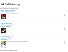 Tablet Screenshot of mnbridalmakeup.blogspot.com