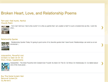 Tablet Screenshot of lostlovepoems.blogspot.com