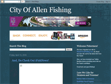 Tablet Screenshot of cityofallenfishing.blogspot.com