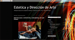 Desktop Screenshot of esteticacomunicacion.blogspot.com