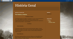 Desktop Screenshot of historiaageral.blogspot.com