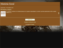 Tablet Screenshot of historiaageral.blogspot.com