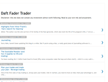 Tablet Screenshot of daftfadertrader.blogspot.com