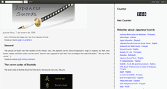Desktop Screenshot of japanswords.blogspot.com