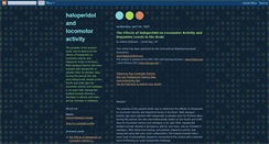 Desktop Screenshot of effectsofhaloperidol.blogspot.com