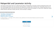 Tablet Screenshot of effectsofhaloperidol.blogspot.com