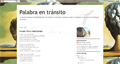Desktop Screenshot of palabraentransito.blogspot.com