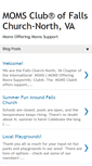 Mobile Screenshot of momsclubfallschurch.blogspot.com