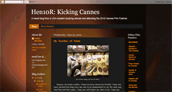 Desktop Screenshot of kickingcannes.blogspot.com