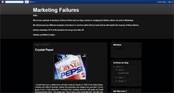 Desktop Screenshot of marketing-failure.blogspot.com