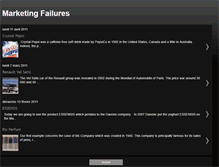 Tablet Screenshot of marketing-failure.blogspot.com