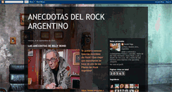 Desktop Screenshot of anecdotasderock.blogspot.com
