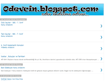 Tablet Screenshot of odevcin.blogspot.com