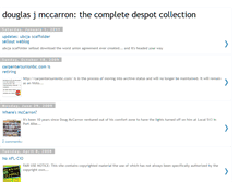 Tablet Screenshot of douglasjmccarron.blogspot.com