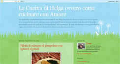 Desktop Screenshot of cucinareconamore.blogspot.com