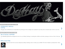 Tablet Screenshot of dekayclothing.blogspot.com