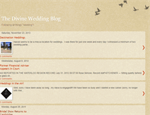 Tablet Screenshot of divinewedding.blogspot.com