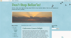 Desktop Screenshot of belizedays.blogspot.com