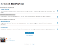 Tablet Screenshot of elektronika-telkomunikasi.blogspot.com