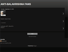 Tablet Screenshot of anti-balakrishnafans.blogspot.com