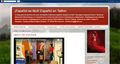 Desktop Screenshot of espanolentallin.blogspot.com