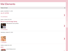 Tablet Screenshot of malelemento.blogspot.com