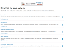 Tablet Screenshot of bitacoradeunasoltera.blogspot.com