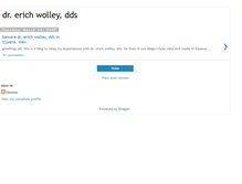 Tablet Screenshot of erichwolleydds.blogspot.com