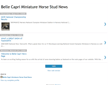 Tablet Screenshot of bellecapriminiature.blogspot.com