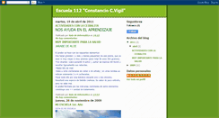 Desktop Screenshot of escuela112dolores2.blogspot.com