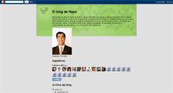 Desktop Screenshot of napovilla-elblogdenapo.blogspot.com