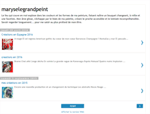 Tablet Screenshot of maryselegrandpeint.blogspot.com