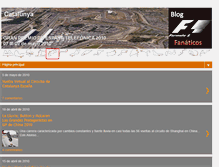 Tablet Screenshot of formulaunofanaticos.blogspot.com