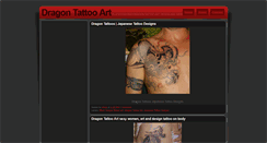 Desktop Screenshot of dragon-tattoo-art.blogspot.com