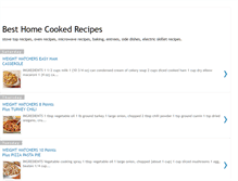 Tablet Screenshot of besthomecookedrecipes.blogspot.com