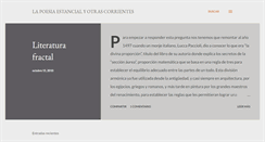 Desktop Screenshot of forumpoesiaestancial.blogspot.com